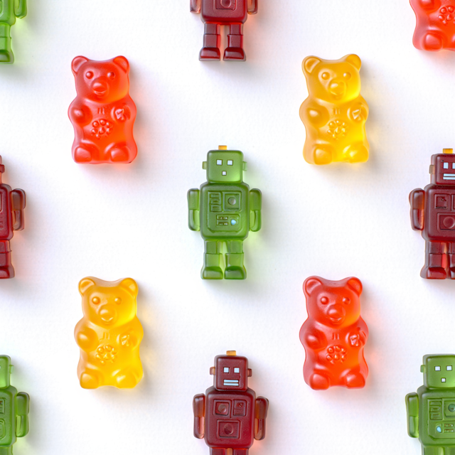 Colorful Gummy Candies