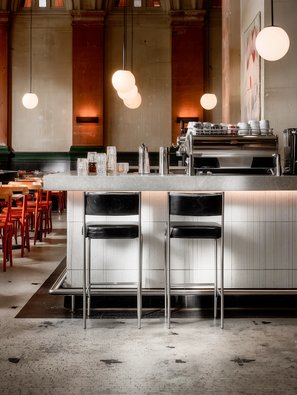Modern Cafe Interior