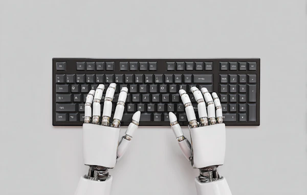 Robotic Hands on Keyboard