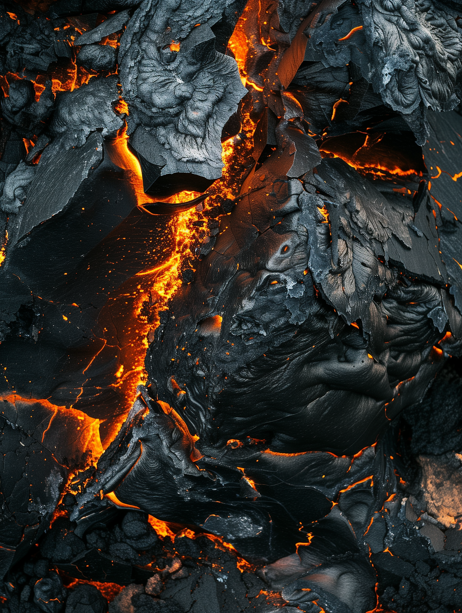 Lava Flow Close-Up