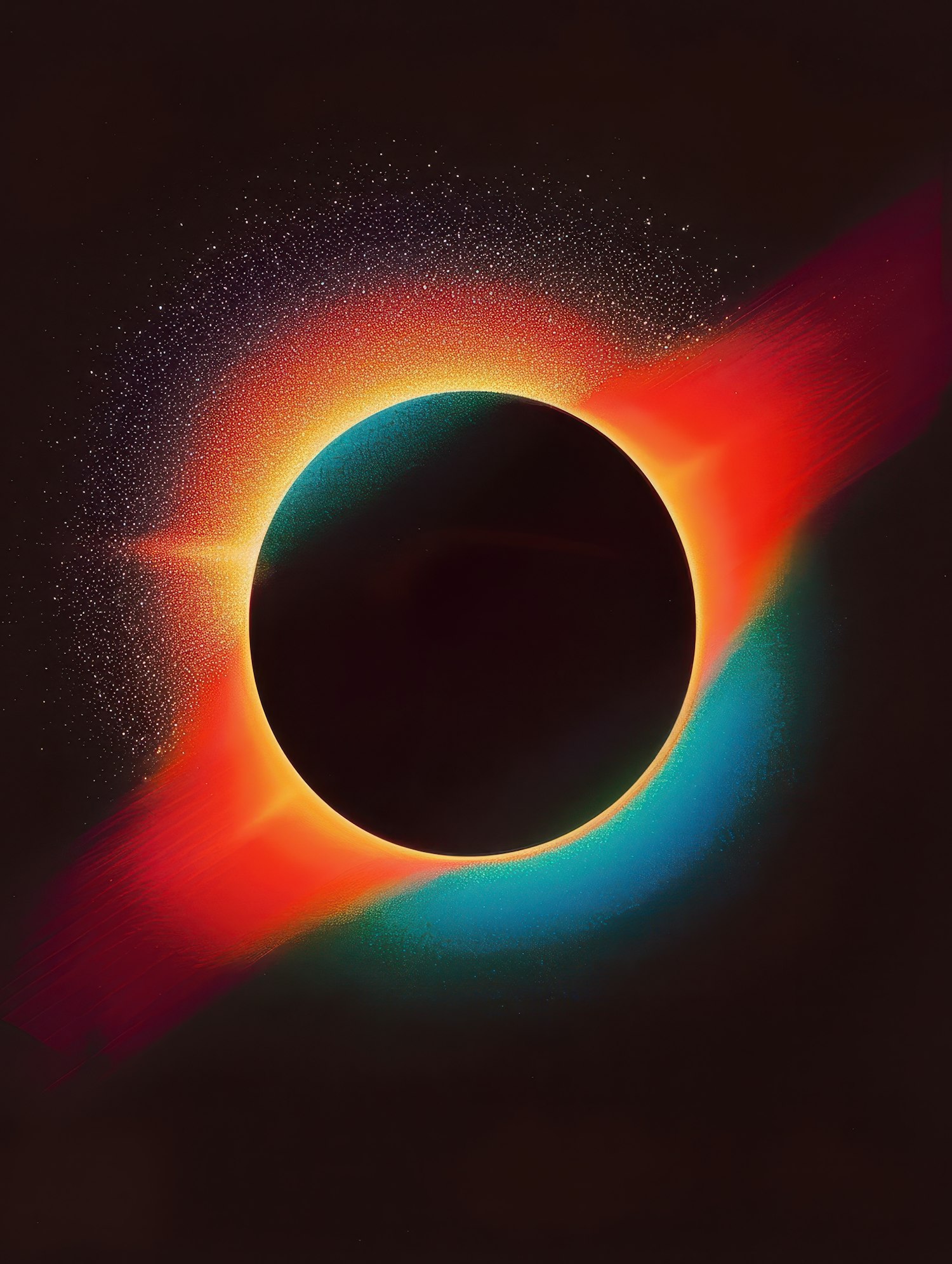 Solar Eclipse Art