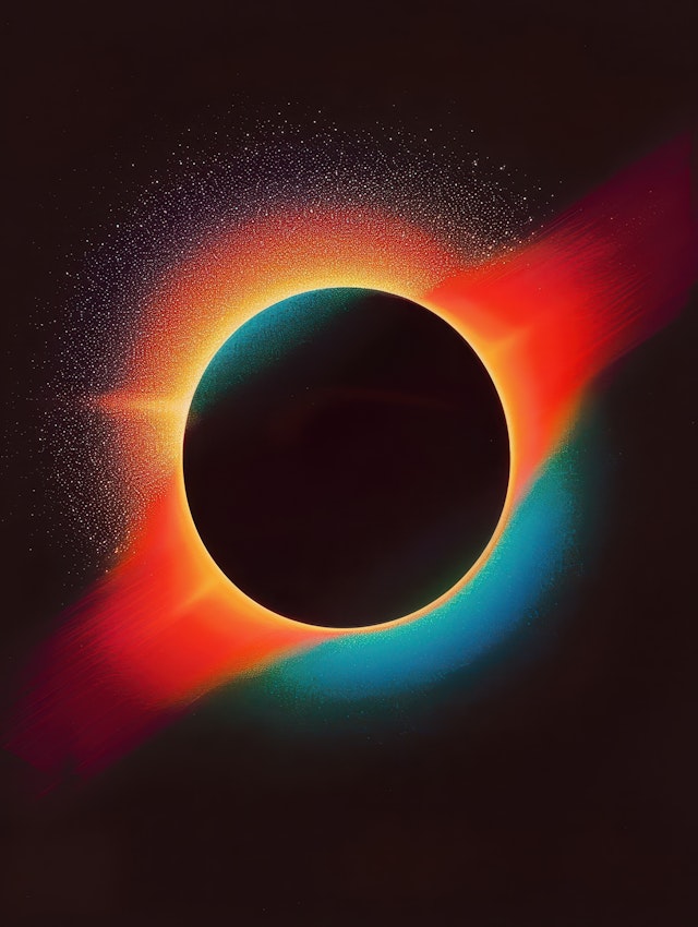 Solar Eclipse Art