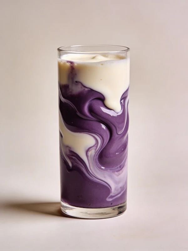 Purple Swirl Beverage