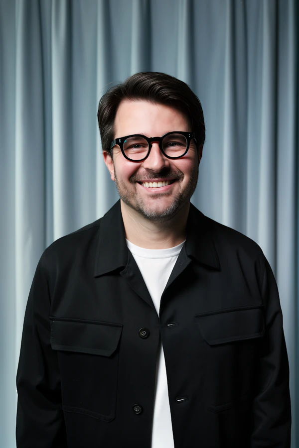 Cheerful Man Portrait