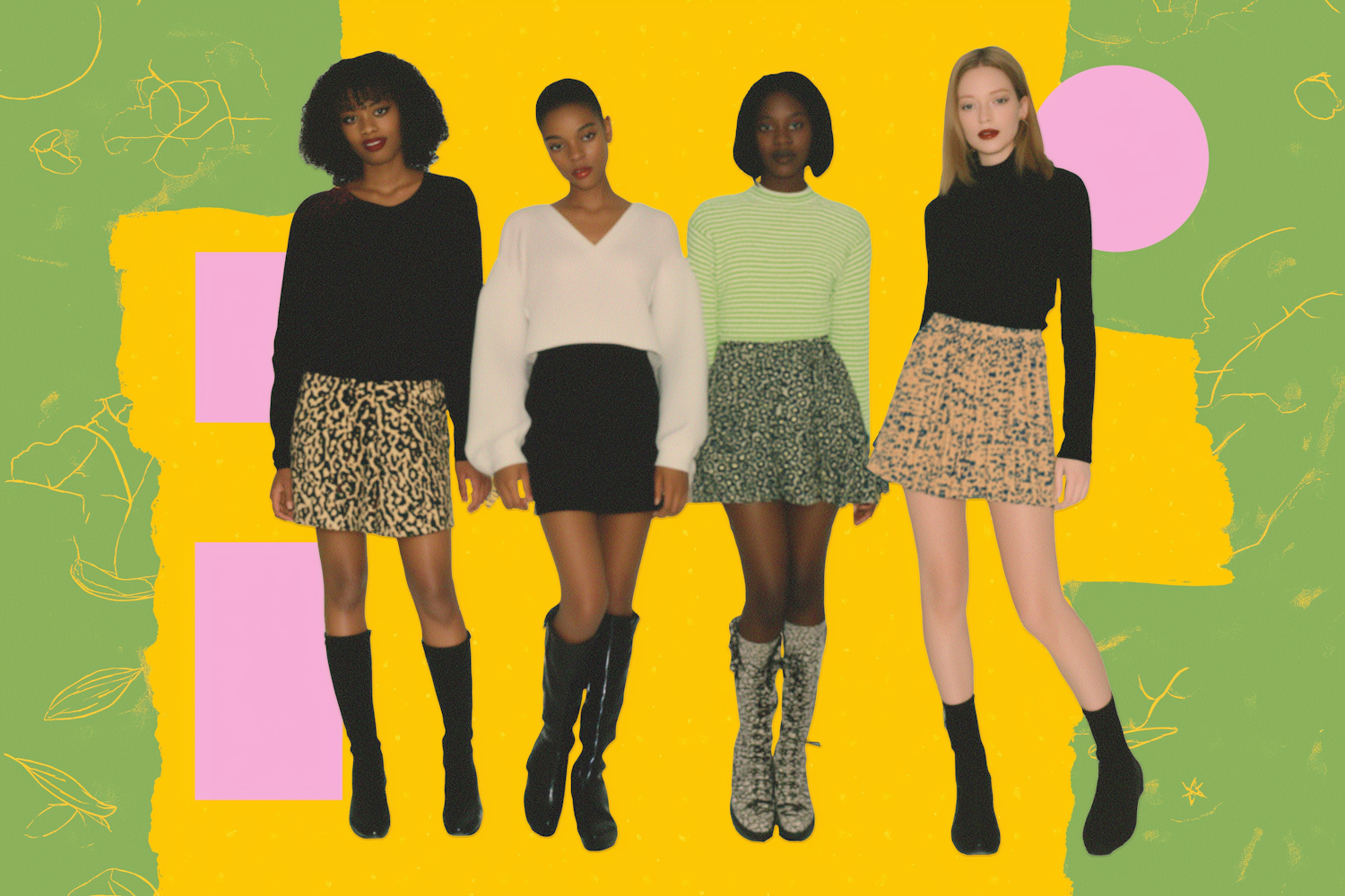 Stylish Women Portrait