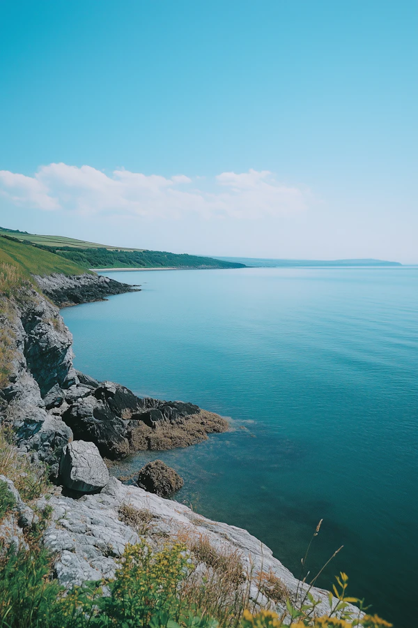 Serene Coastal Scene