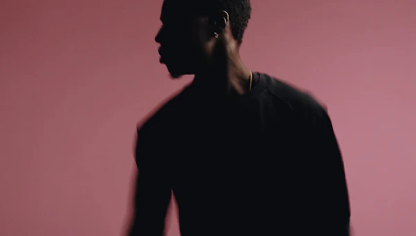 Silhouette on Pink