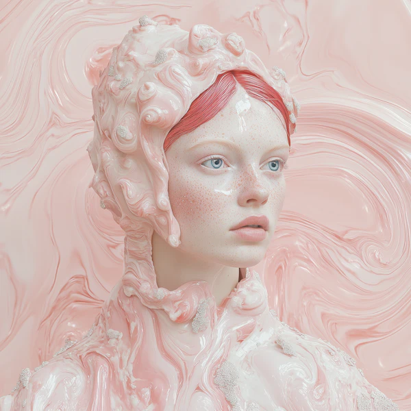 Ethereal Human Sculpture
