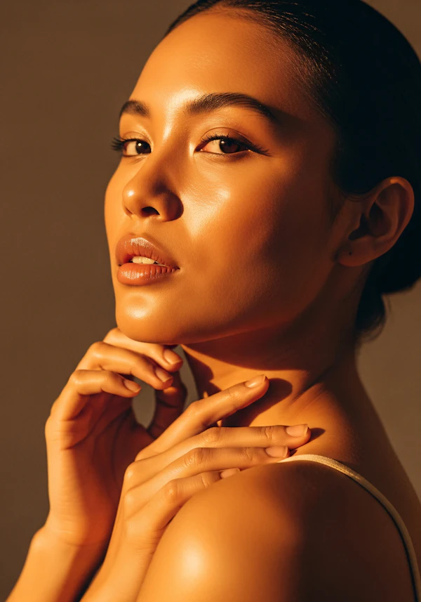 Golden Glow Portrait
