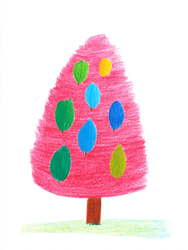 Colorful Tree Illustration