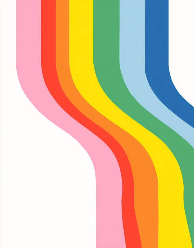 Colorful Abstract Stripes