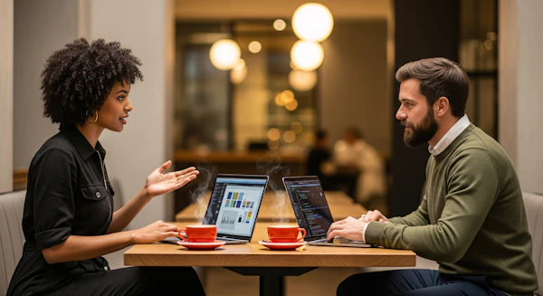 Cafe Work Discussion