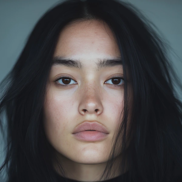 Natural Portrait Close-Up