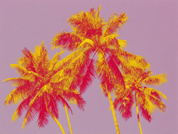 Surreal Palm Artwork