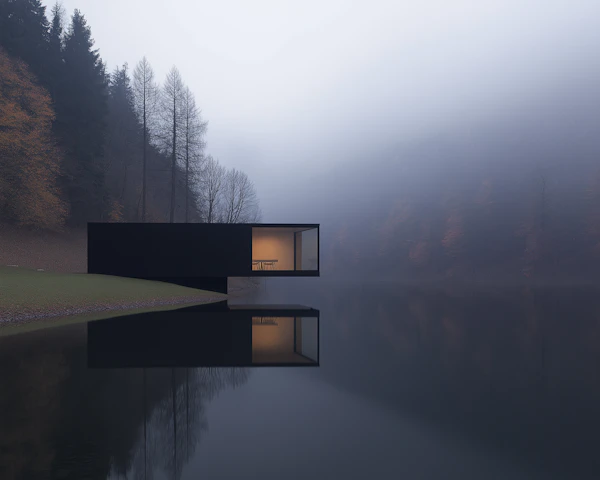 Modern Lakefront Retreat