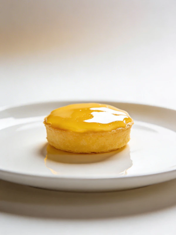 Lemon Tart Close-Up