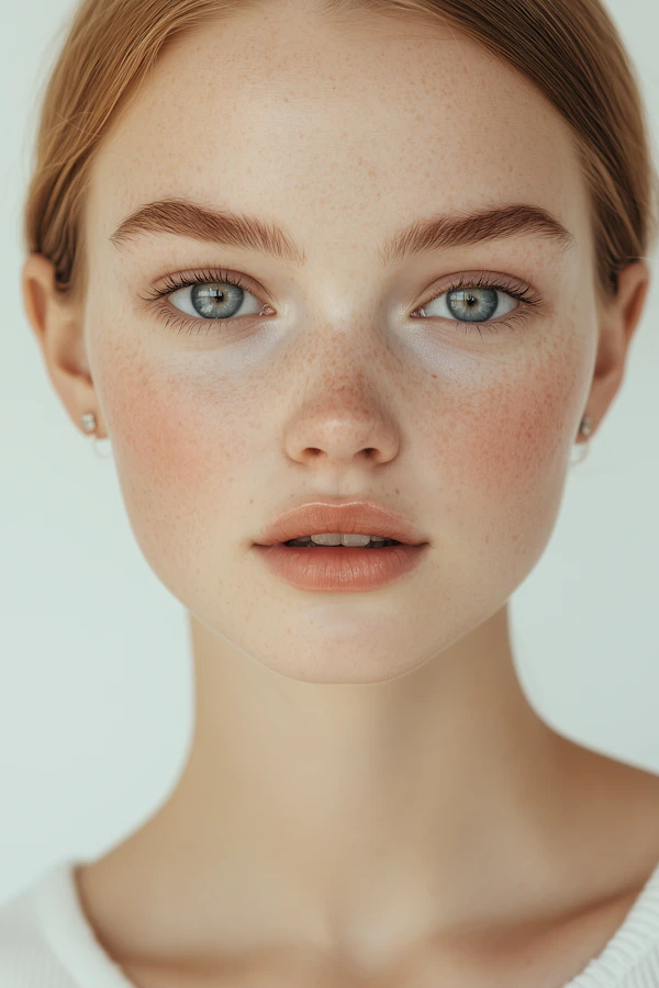 Freckled Portrait