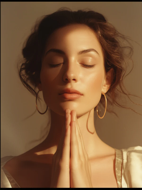 Serene Woman Portrait
