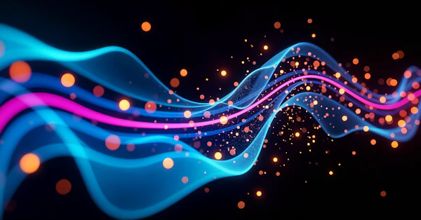 Futuristic Light Waves