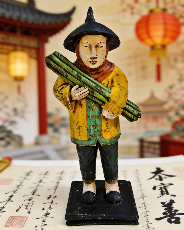 Traditional Figurine Scene