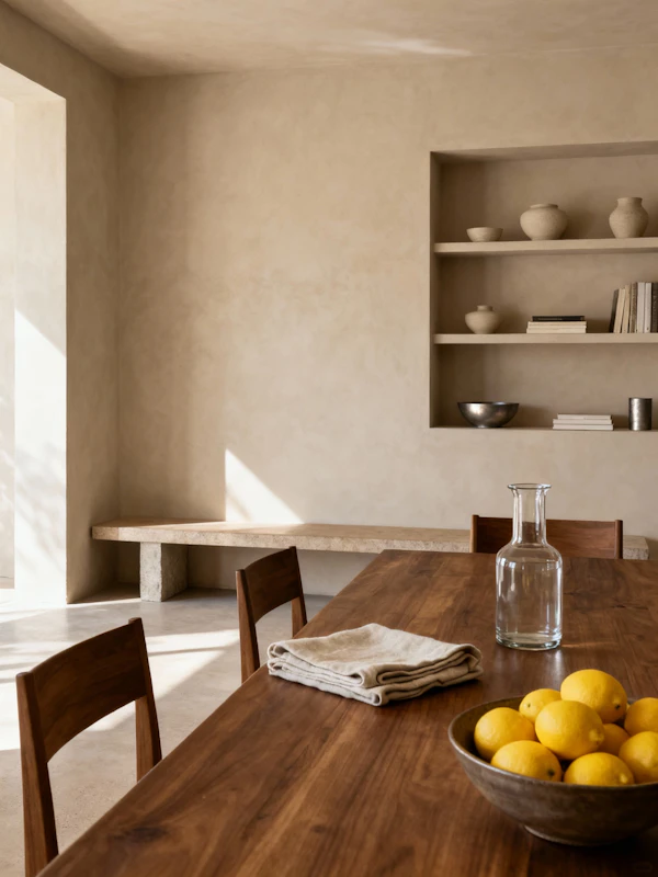 Minimalist Dining Area