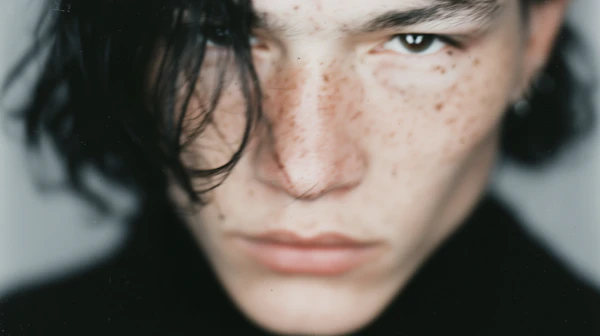 Freckled Portrait