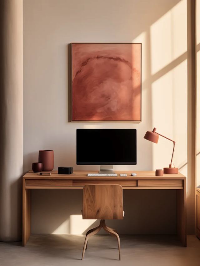 Contemporary Minimalist Workspace