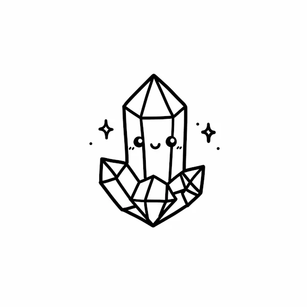 Smiling Crystal Cluster