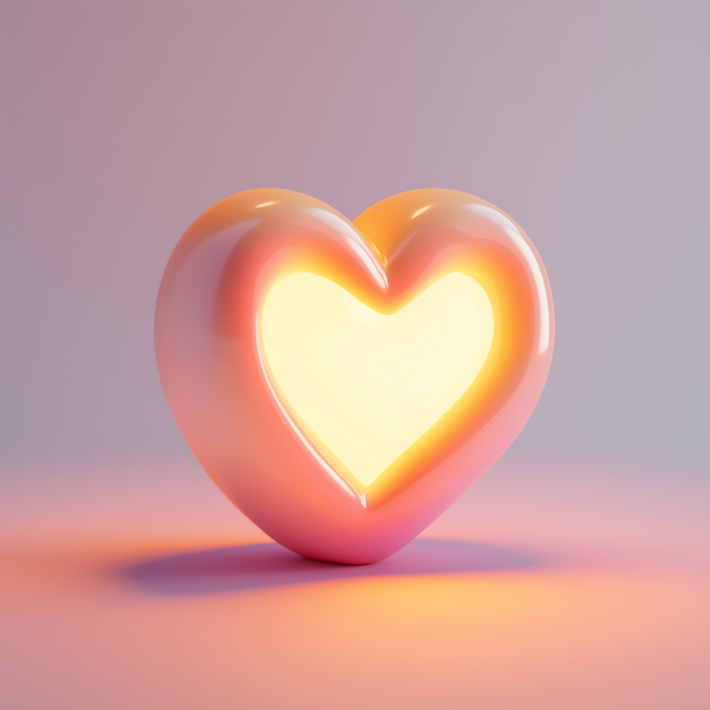 Glowing Heart