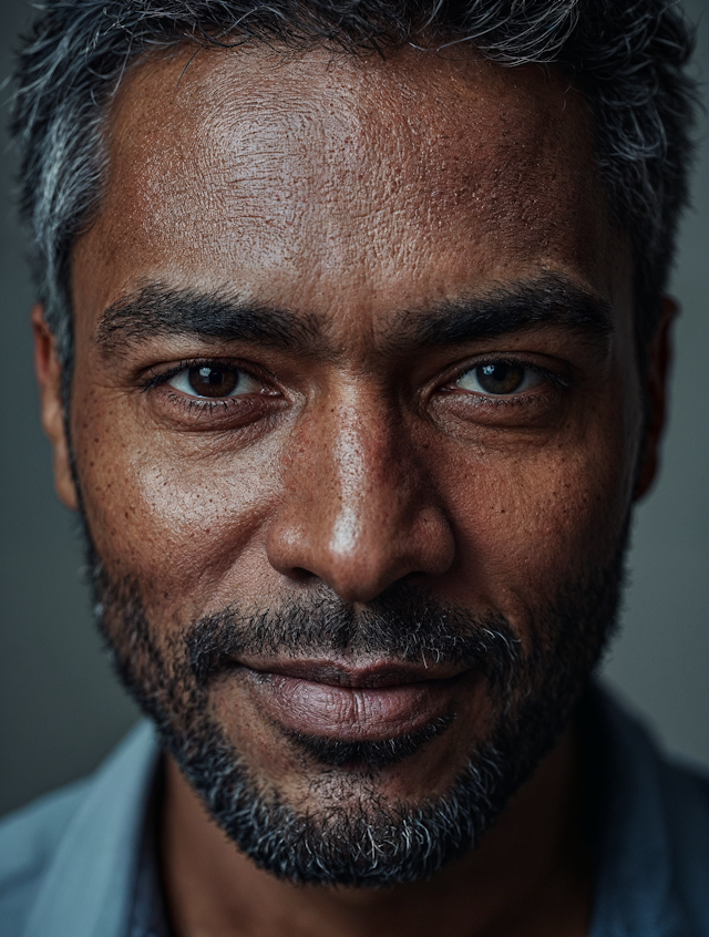 Close-up Portrait of a Man