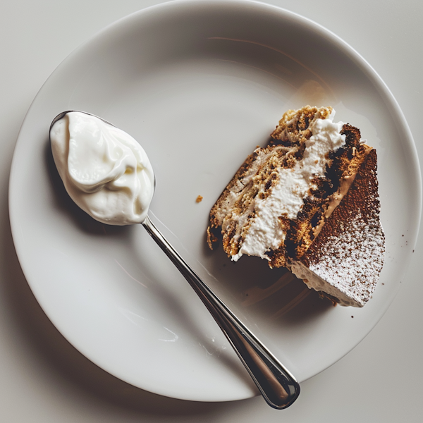 Tiramisu Dessert Presentation