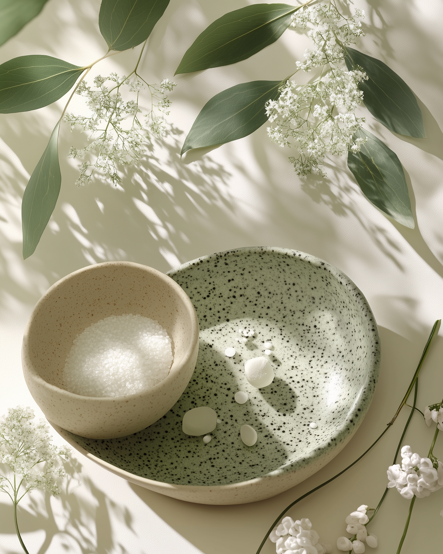 Serene Ceramic Bowl Arrangement