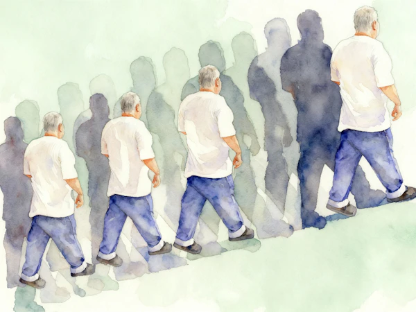 Man Walking Sequence