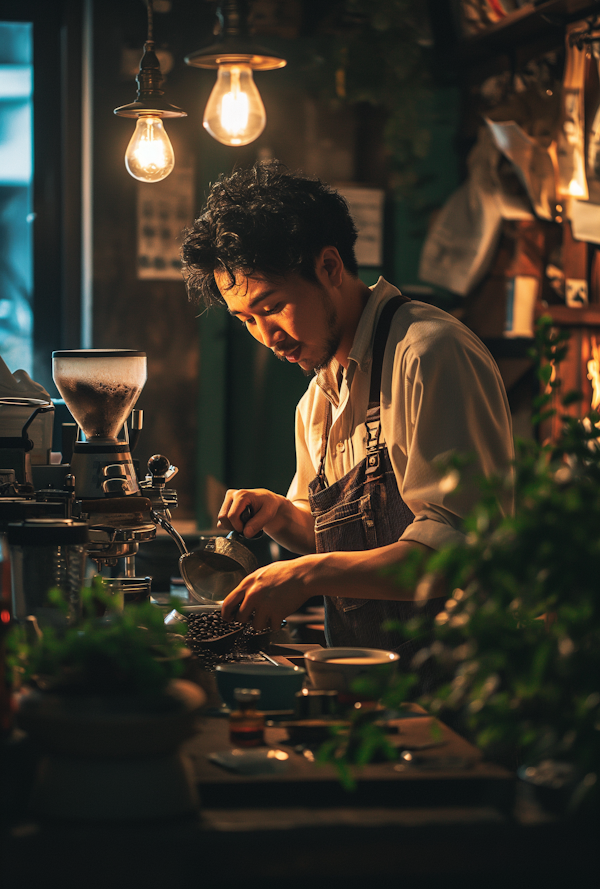 The Artisan Barista in Ambient Light