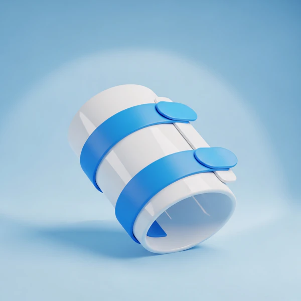 Sleek Cylindrical Design