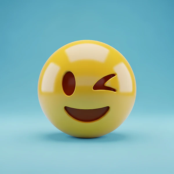Winking Emoji Render