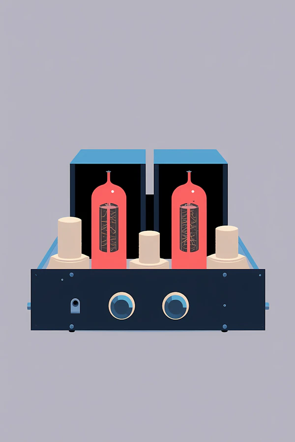 Stylized Amplifier Art