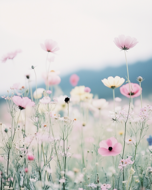 Serene Field of Wildflowers