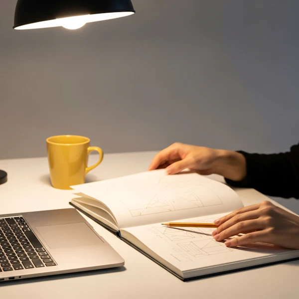 Cozy Workspace Scene