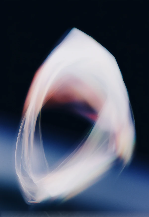Glowing Light Trail