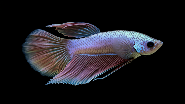 Vibrant Betta Fish