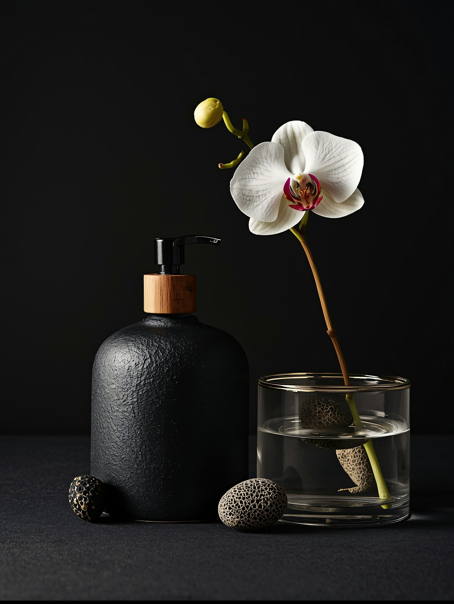 Minimalist Orchid Display