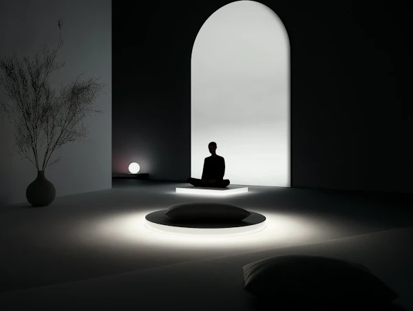 Meditative Interior Glow