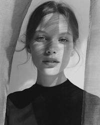 Black-and-White Portrait