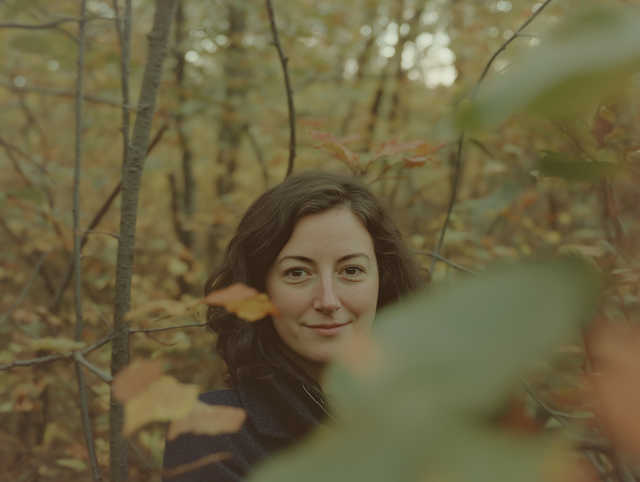 Woman in Forest