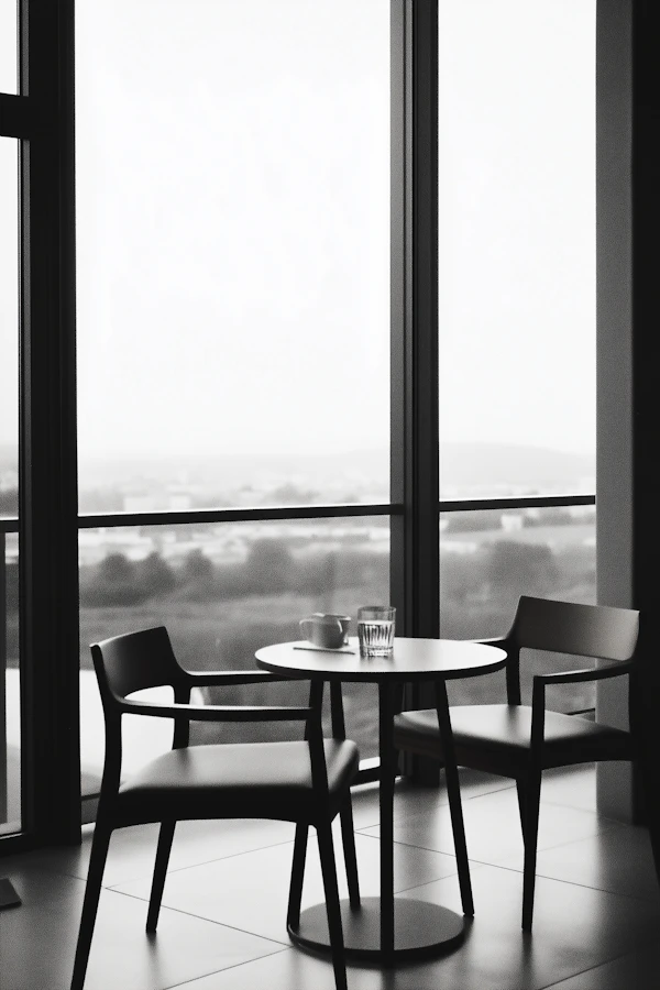Minimalist Serene Setting