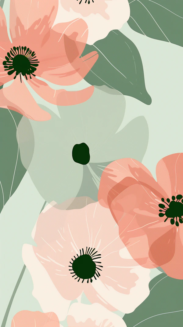 Modern Floral Artwork