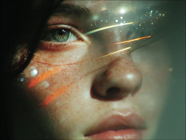 Artistic Eye Close-Up
