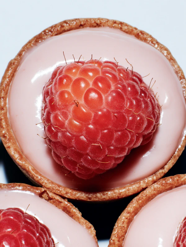 Glossy Raspberry Tart