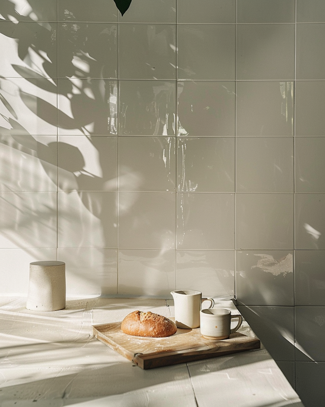 Serene Breakfast Setup in Natural Light